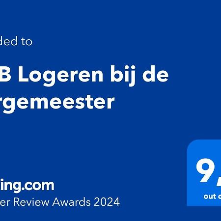 B&B Logeren Bij De Burgemeester Stad aan 't Haringvliet 외부 사진